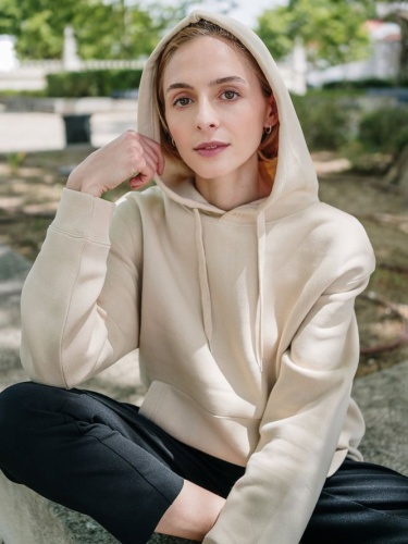 Худи унисекс Phoenix, зеленое фото 3