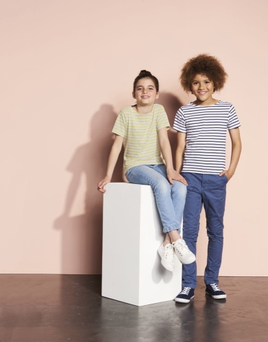 Футболка детская Miles Kids белая с красным фото 5