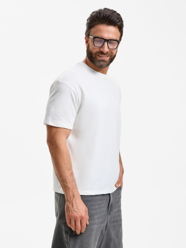 Футболка унисекс Durington, белая фото 3