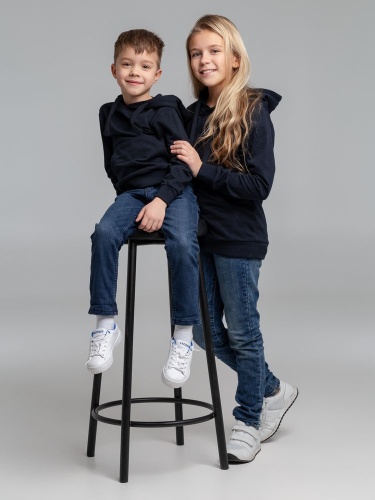 Худи детское Kirenga Kids 2.0, темно-синее фото 5