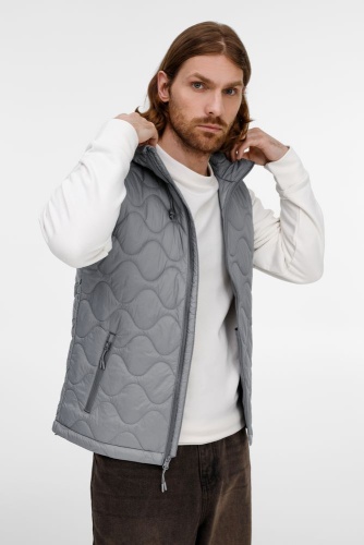 Жилет унисекс Tarnaby, светло-серый фото 3