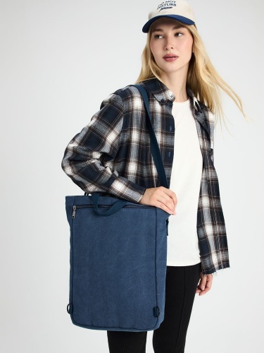 Рюкзак-шопер Casual, синий фото 6 Рюкзак-шопер Casual, синий фото 6