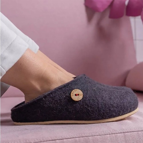 Домашние валенки Step, темно-синие (клякса) фото 3 Домашние валенки Step, темно-синие (клякса) фото 3