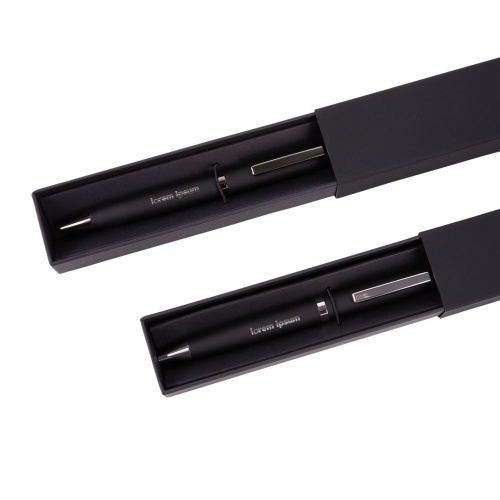 Ручка шариковая Inkish Gunmetal, черная фото 3 Ручка шариковая Inkish Gunmetal, черная фото 3