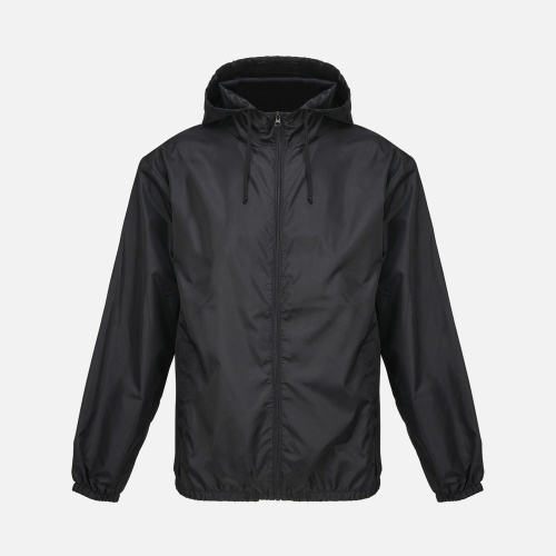 Ветровка унисекс Shield, черная фото 2