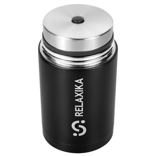 Термос для еды Relaxika 1000, черный фото 2 Термос для еды Relaxika 1000, черный фото 2