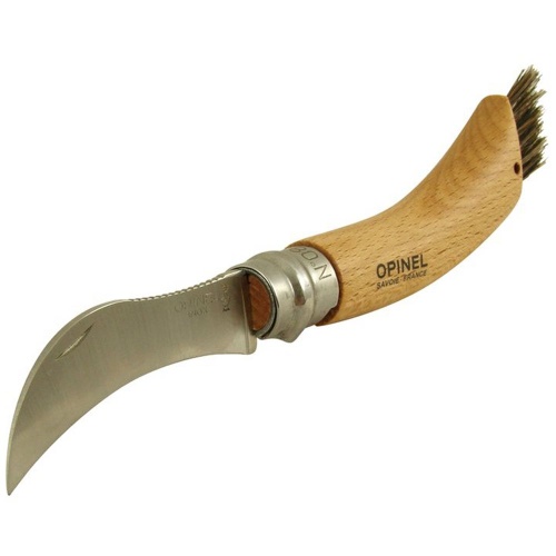Нож грибника Opinel No 8, бук фото 3