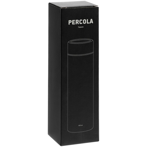 Термос с ситечком Percola, черный фото 13