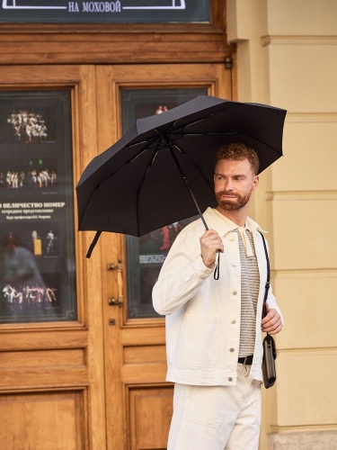 Зонт складной Easy Close, черный фото 3 Зонт складной Easy Close, черный фото 3