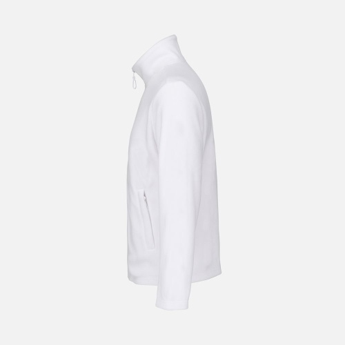 Куртка флисовая унисекс Nitro, белая фото 4