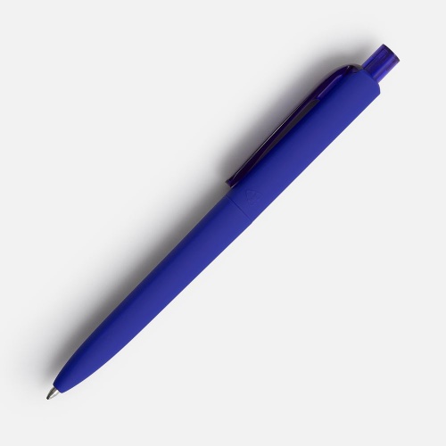 Ручка шариковая Prodir DS8 PRR-Т Soft Touch, синяя фото 4