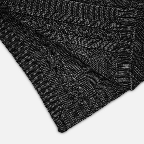 Плед Hygge, темно-серый фото 5