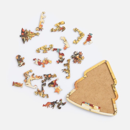 Пазл фигурный «Елочка» фото 4 Пазл фигурный «Елочка» фото 4