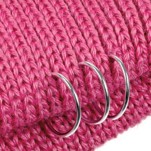 Шапка Pricker, розовая (малиновая) фото 4