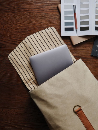 Рюкзак Bosler, бежевый фото 3 Рюкзак Bosler, бежевый фото 3