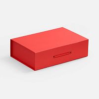 Коробка Case, подарочная, красная