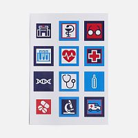 Стикерпак бумажный Industry, медицина