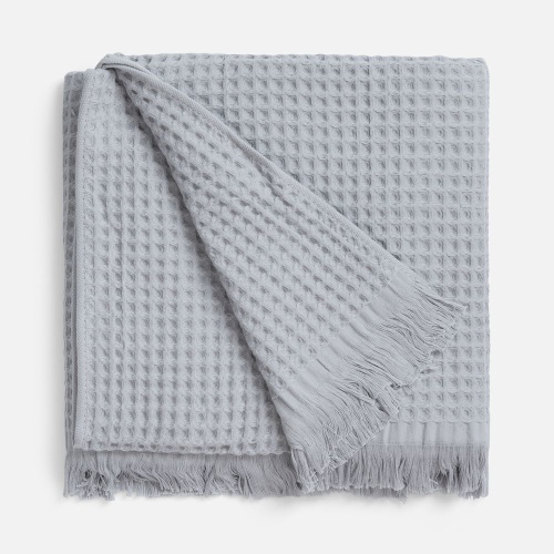 Плед вафельный Elenglect, светло-серый фото 3 Плед вафельный Elenglect, светло-серый фото 3