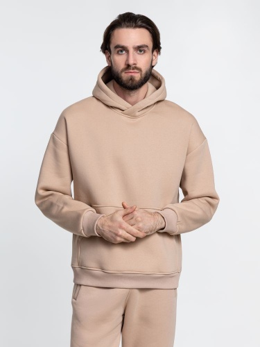 Худи Kulonga Oversize, бежевое фото 12