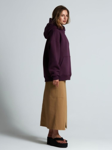 Худи Kulonga Oversize, фиолетовое фото 9