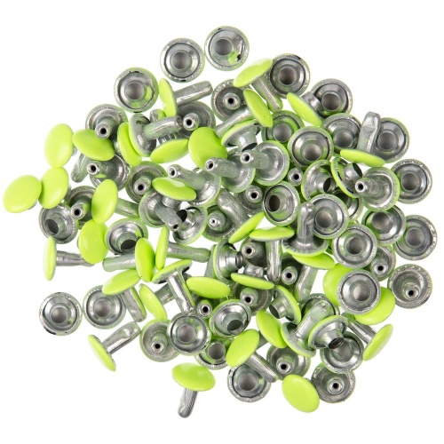 Заклепка Rivet, S, желтый неон фото 3