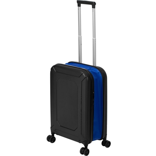 Чемодан Platta, черный с синим Чемодан Platta, черный с синим