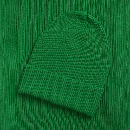 Шарф Nobilis Mono, ярко-зеленый фото 3