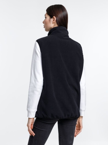 Жилет флисовый унисекс Nesse, черный фото 4 Жилет флисовый унисекс Nesse, черный фото 4