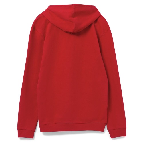 Толстовка с капюшоном унисекс Hoodie, красная фото 3