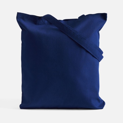 Холщовая сумка Strong 210, темно-синяя фото 2 Холщовая сумка Strong 210, темно-синяя фото 2