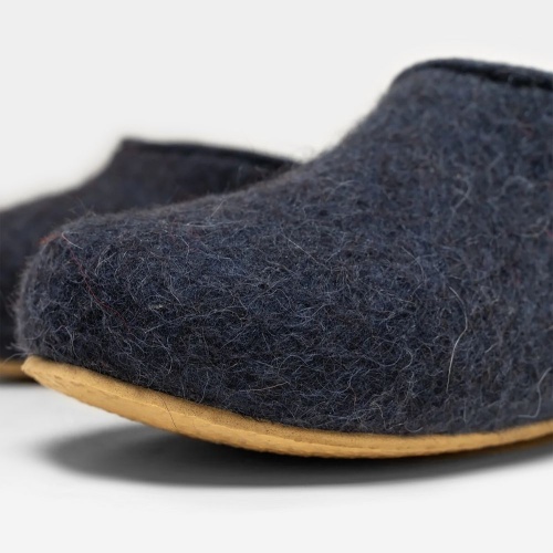 Домашние валенки Step, темно-синие (клякса) фото 2 Домашние валенки Step, темно-синие (клякса) фото 2