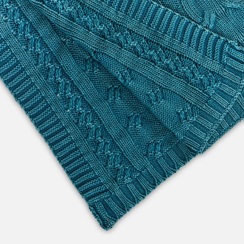 Плед Hygge, темно-зеленый фото 3 Плед Hygge, темно-зеленый фото 3