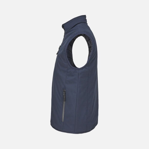 Жилет софтшелл унисекс Falcon BW, синий фото 4