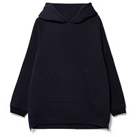 Худи унисекс оверсайз Easy Street, темно-синее