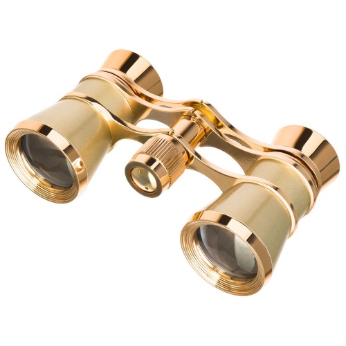 Театральный бинокль Broadway 325B, золотистый Театральный бинокль Broadway 325B, золотистый