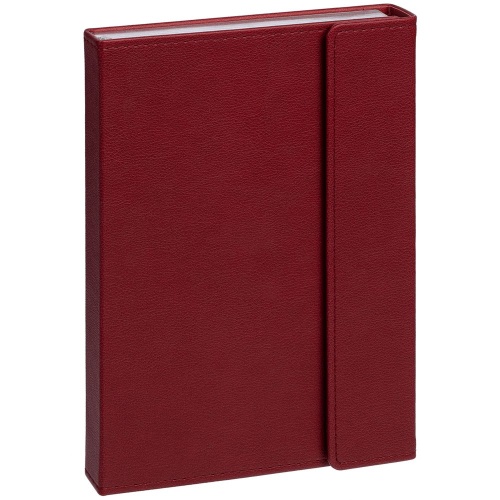 Ежедневник Flap, недатированный, красный фото 3
