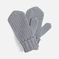 Варежки Nordkyn, светло-серый меланж