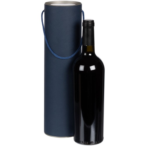 Тубус для бутылки Tinto, синий фото 2