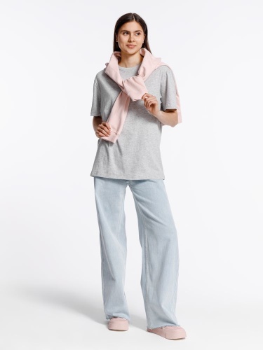 Футболка унисекс Streetwise, серый меланж фото 5