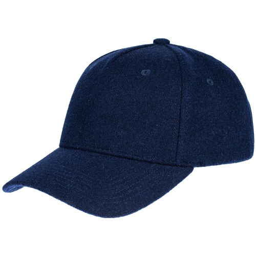 Бейсболка Woolridge, темно-синяя фото 2 Бейсболка Woolridge, темно-синяя фото 2