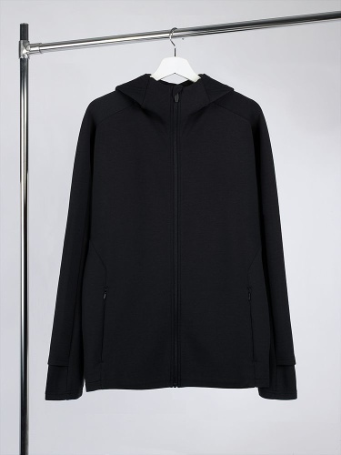 Куртка с капюшоном унисекс Begi, черная Куртка с капюшоном унисекс Begi, черная