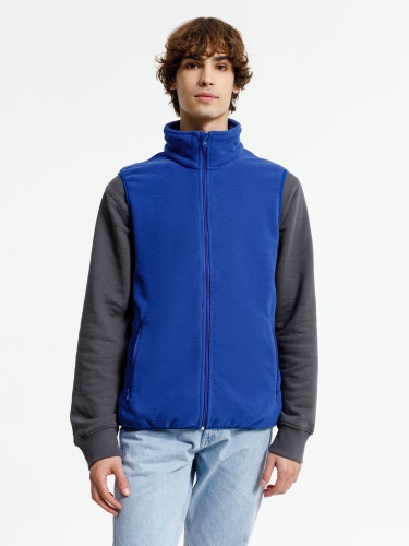 Жилет флисовый унисекс Nesse, синий фото 3 Жилет флисовый унисекс Nesse, синий фото 3