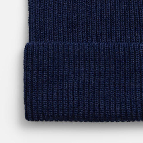 Шапка Nobilis Mono, темно-синяя фото 2 Шапка Nobilis Mono, темно-синяя фото 2