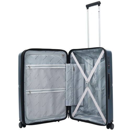 Чемодан Santiago M, темно-синий фото 4 Чемодан Santiago M, темно-синий фото 4