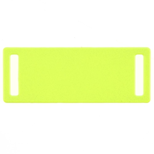 Шильдик металлический Kova, желтый неон