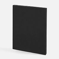 Ежедневник Flat Maxi, недатированный, черный