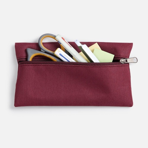 Пенал P-case, бордовый фото 4