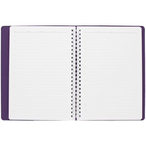 Ежедневник Spring Touch, недатированный, фиолетовый фото 3 Ежедневник Spring Touch, недатированный, фиолетовый фото 3